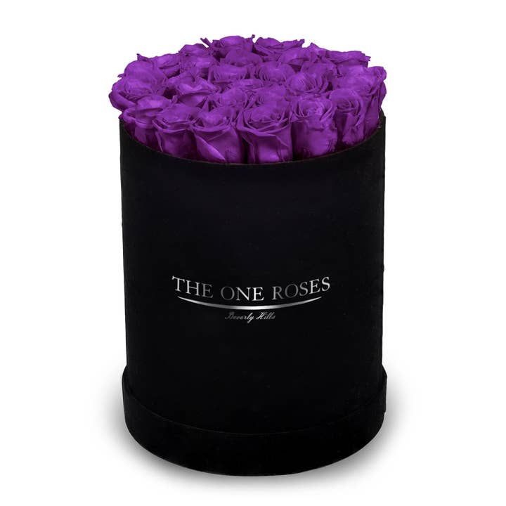 Plat en daim | Premium Black Box pour la vente par The One Roses