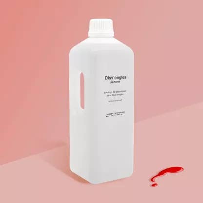 Diss’Ongles – Solution de Fonte - Flacon 1 Litre avec Anse pour la vente par Parfumerie Jardin De France
