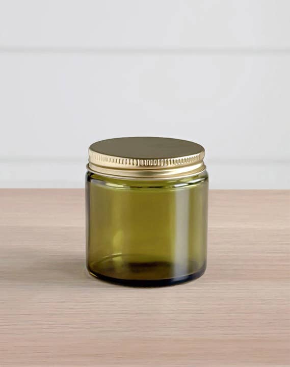 Mixie Market - Wholesale Jar - Moss 4 oz. Mixie Jars | 12 pk3