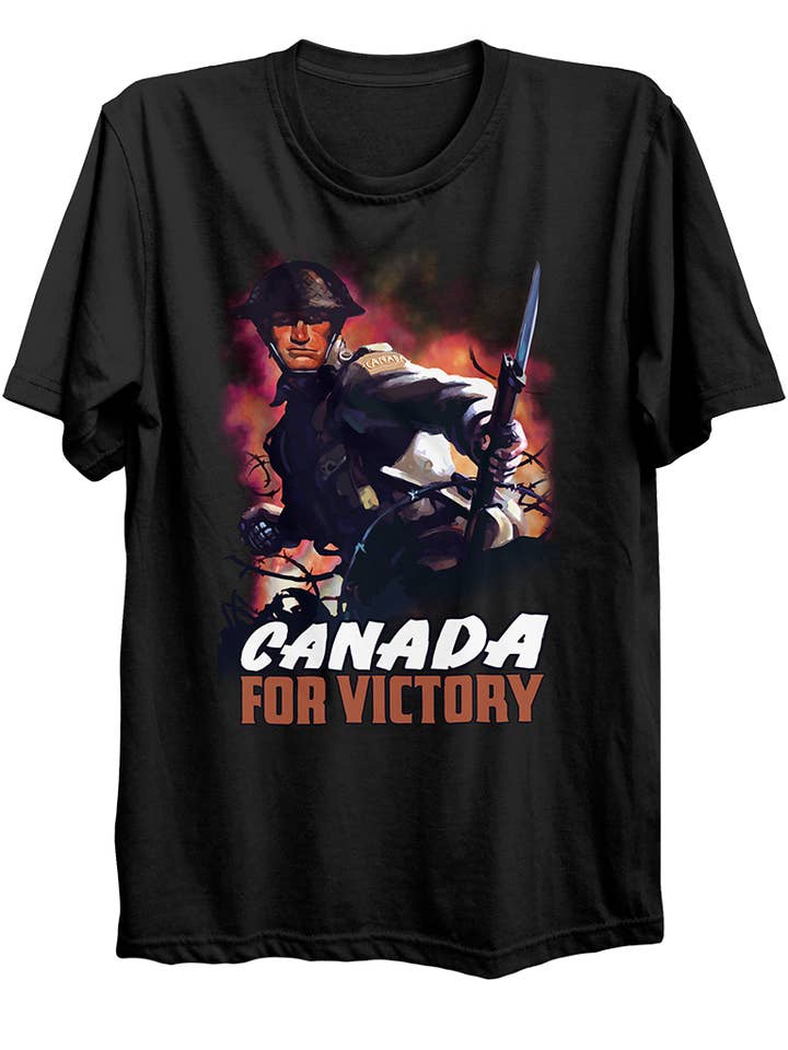 T-shirt Grenadier de la Seconde Guerre mondiale Le Canada pour la victoire pour la vente par Canada for Victory