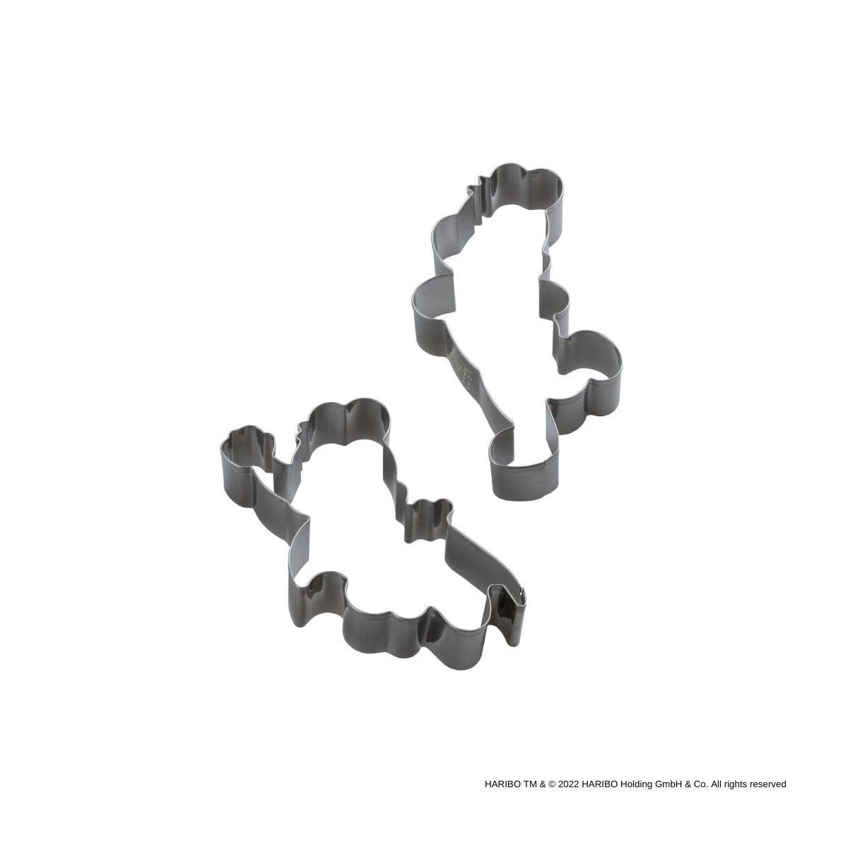 Zenker - Wholesale Kitchen Tool/Gadget - Zenker Haribo set of 2 stainless steel gold teddy bear cutters