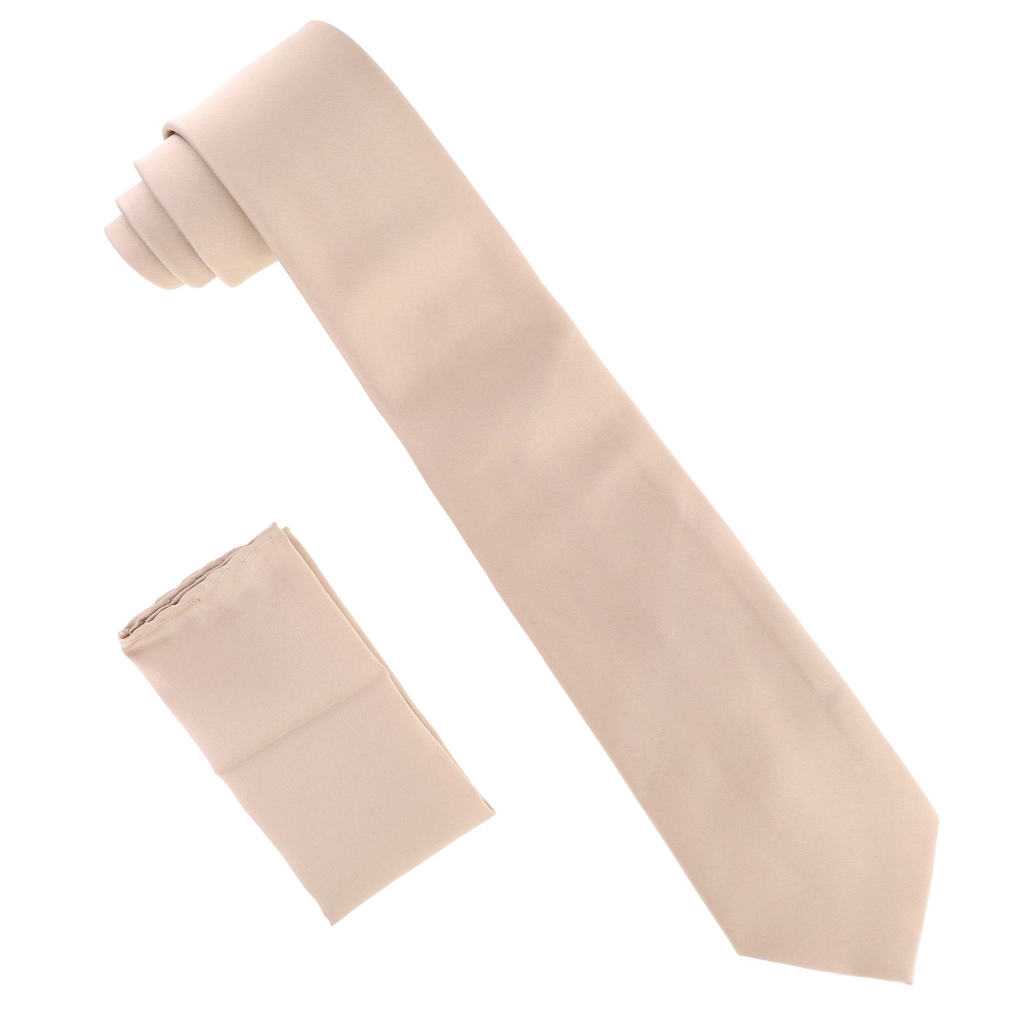 Dubal Brothers – wholesale Slipsar – Herr – Vittorio Farina Solid Satin slips & Pocket Square av Classy Manschettknappar42