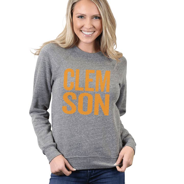 Sweat Clemson pour la vente par The Home T