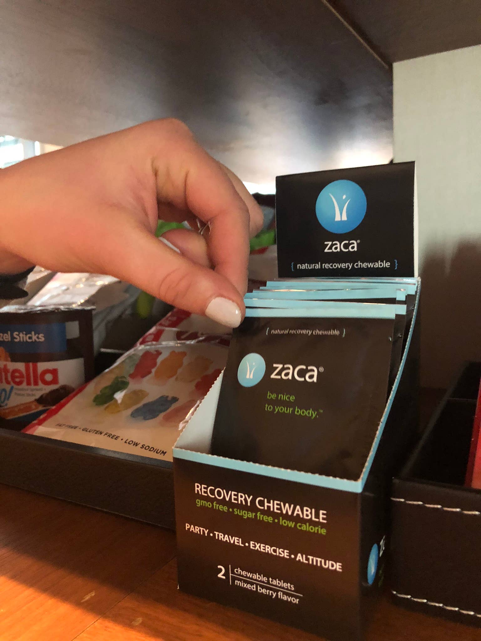 Zaca – Großhandel Pulverförmige Gesundheitsgetränke – Hydrate + Erholung schnell – Berry Kaubares Nahrungsergänzungsmittel15