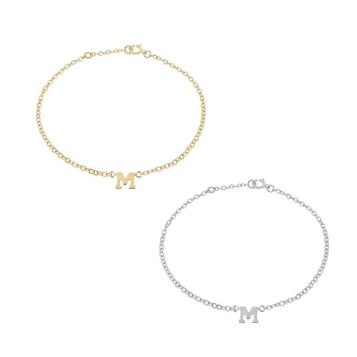 Ella Initial Bracelet for wholesale by Misuzi