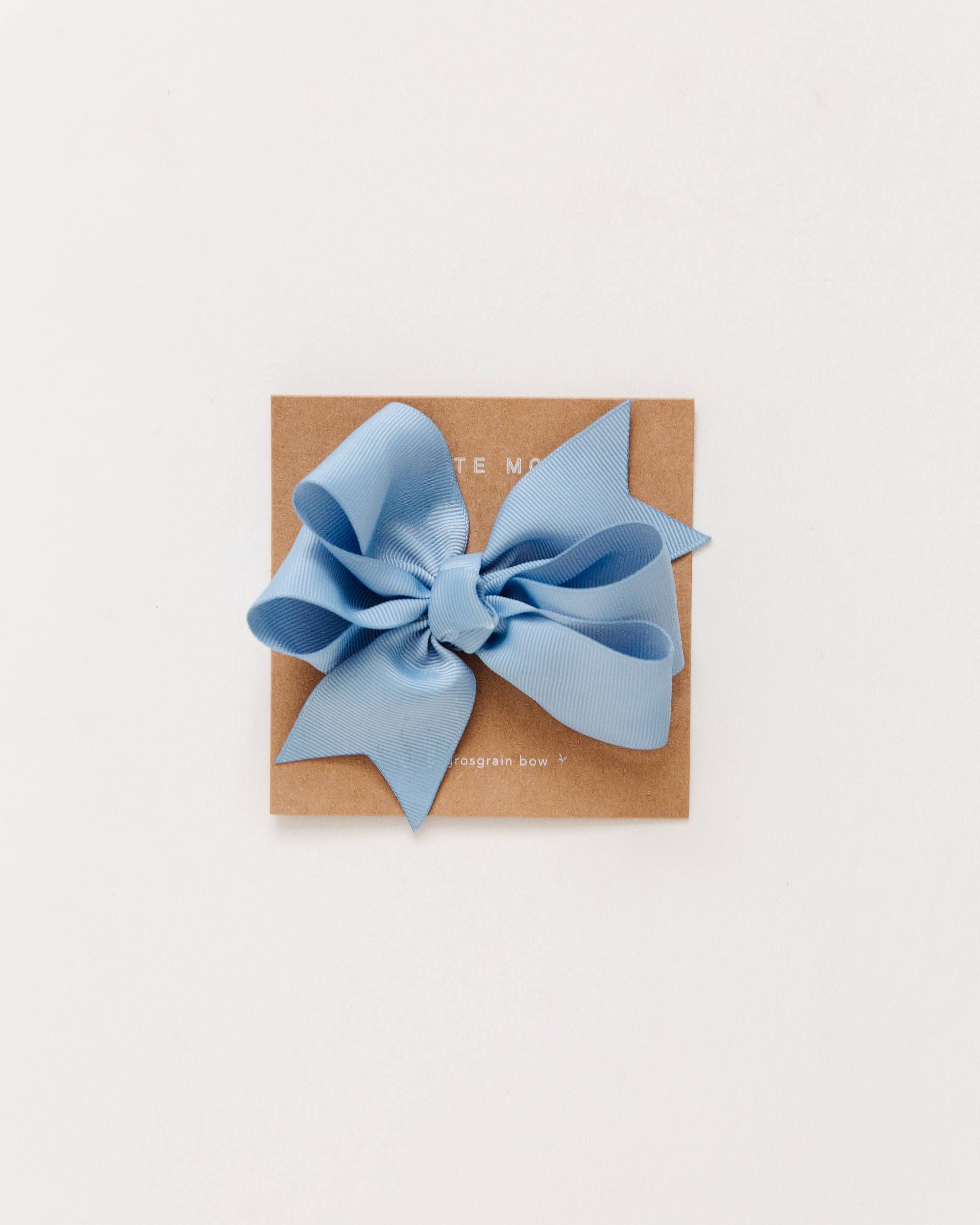 Petite Moss – wholesale Hair bow – Kids – Grosgrain Bow Clip10