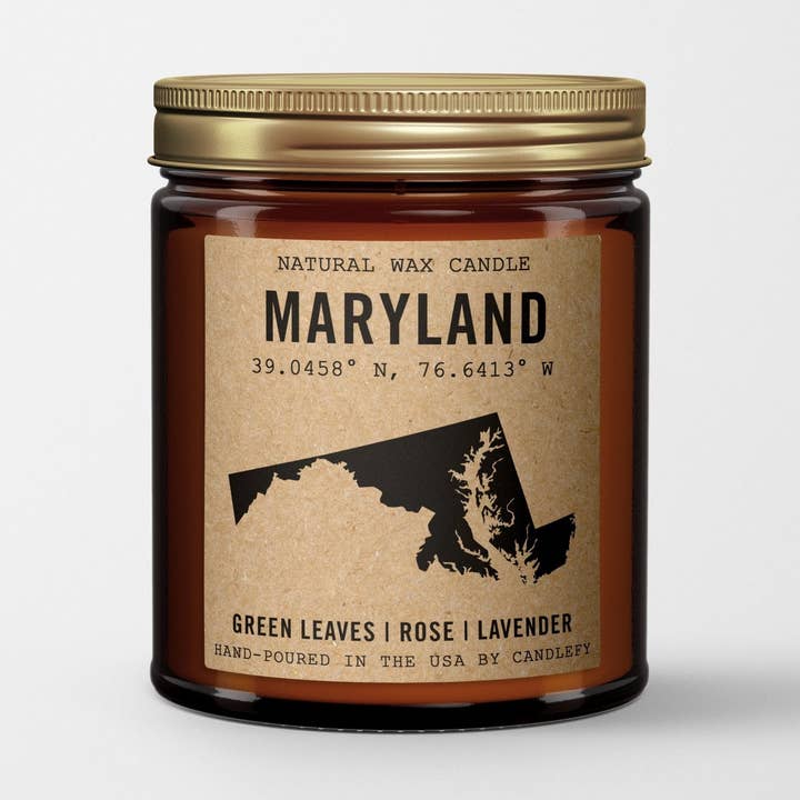 Maryland Homestate stearinlys for engroshandel hos Candlefy