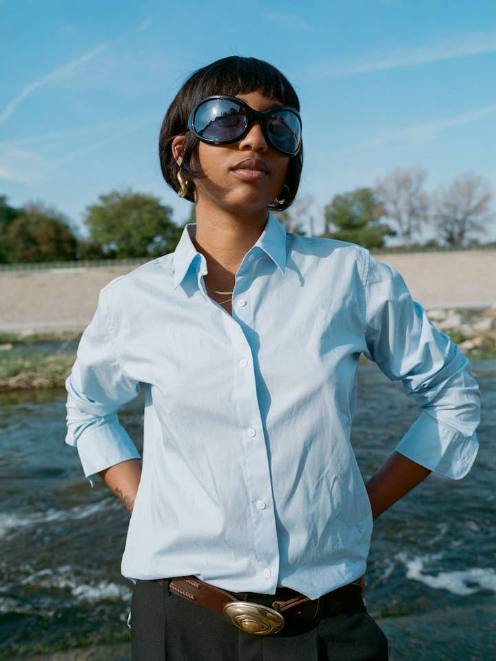 Mid Weight Oxford Shirt for wholesale by The Theo Show