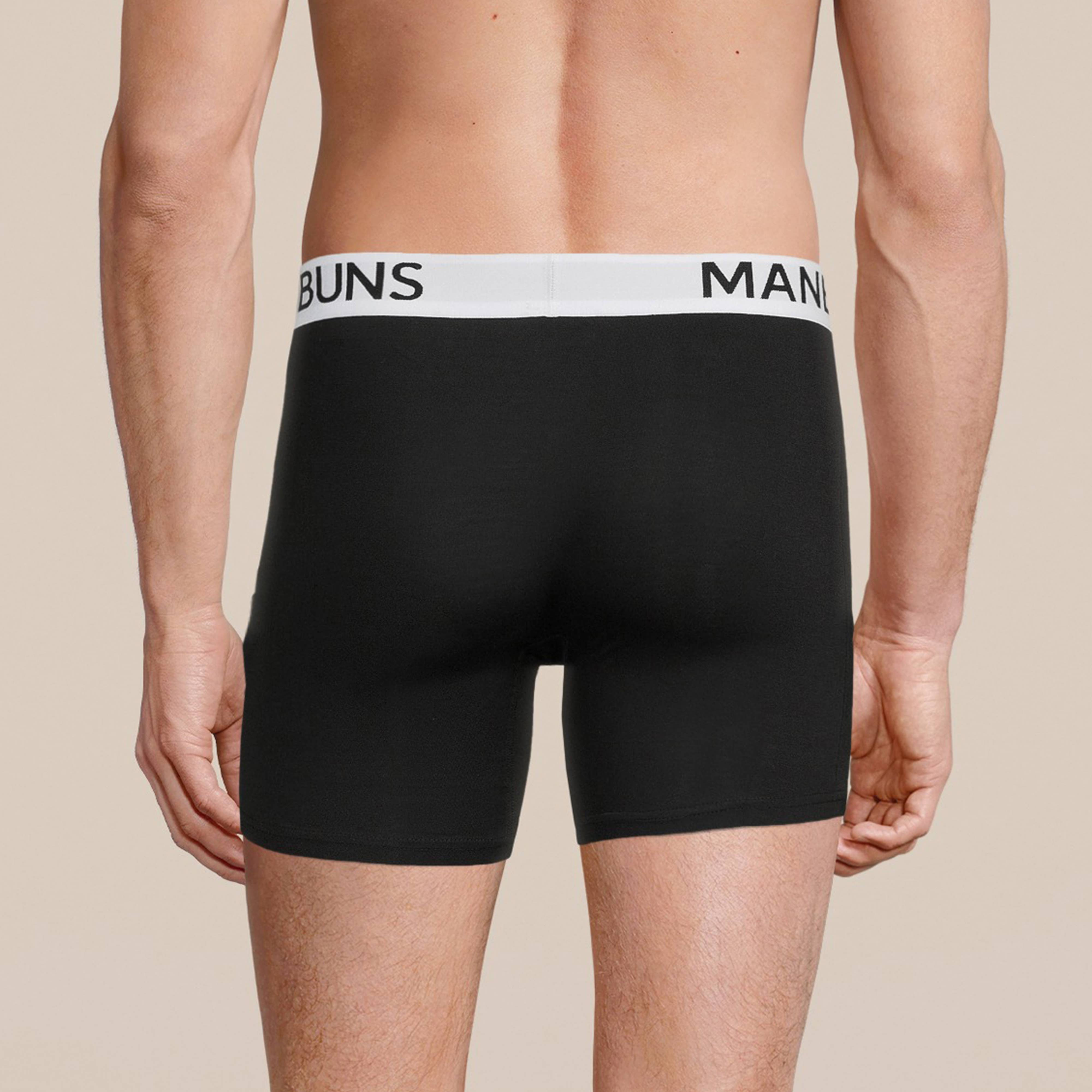 MANBUNS - Wholesale Ondergoed - Heren - Klassiek effen boxershort voor heren2