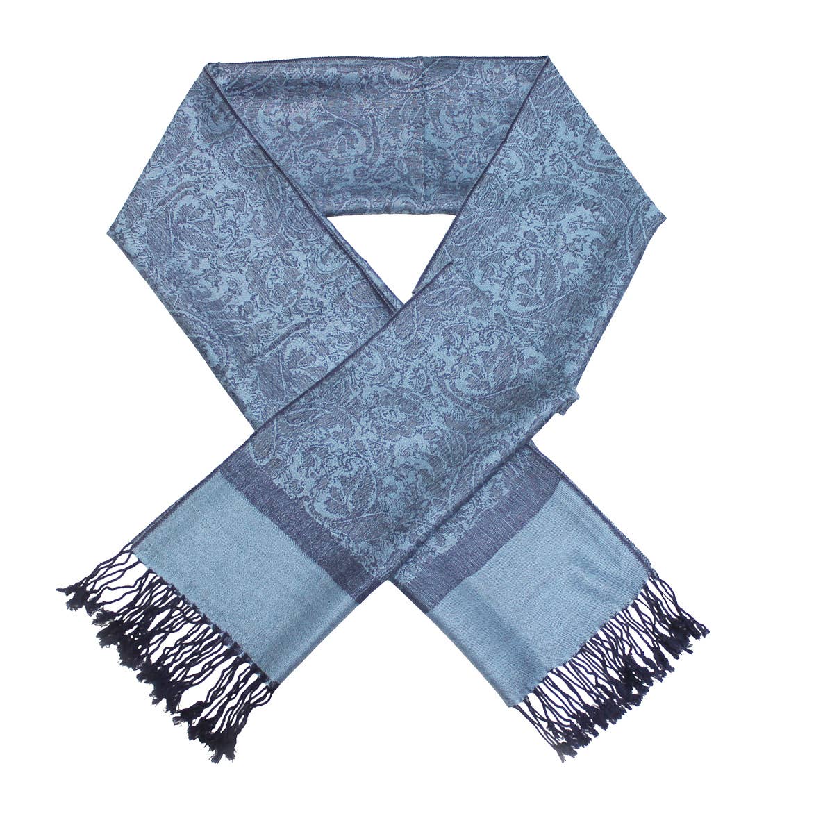 Cap Zone - Venta al por mayor Bufanda - Mujer - Chal de Pashmina con Estampado Cachemir de Colores10