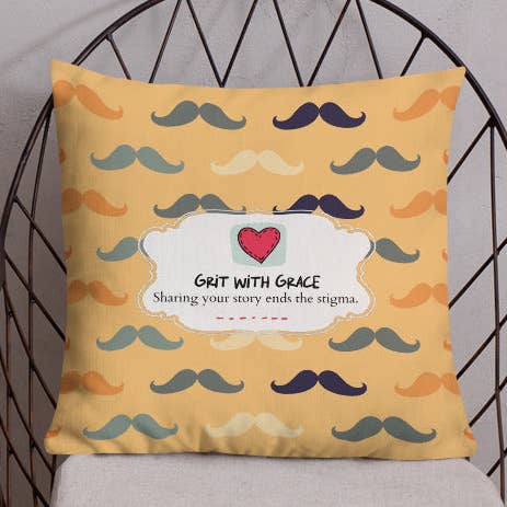 Kühler Papas modisch dekoratives Zierkissen für den Großhandel von Grit with Grace, LLC