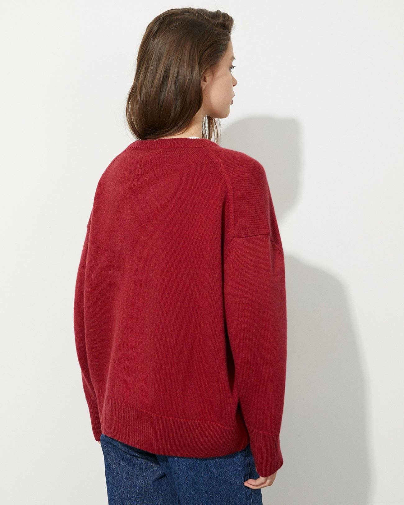 Marayn - Wholesale Knit Sweater - Women's - AutumnWinter Womens Loose Crewneck Pullover Sweater24