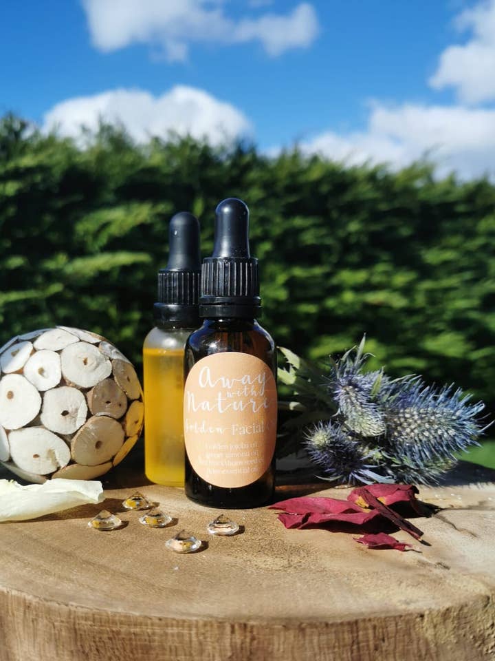 Golden Ansigtsolie for engroshandel hos Away with Nature