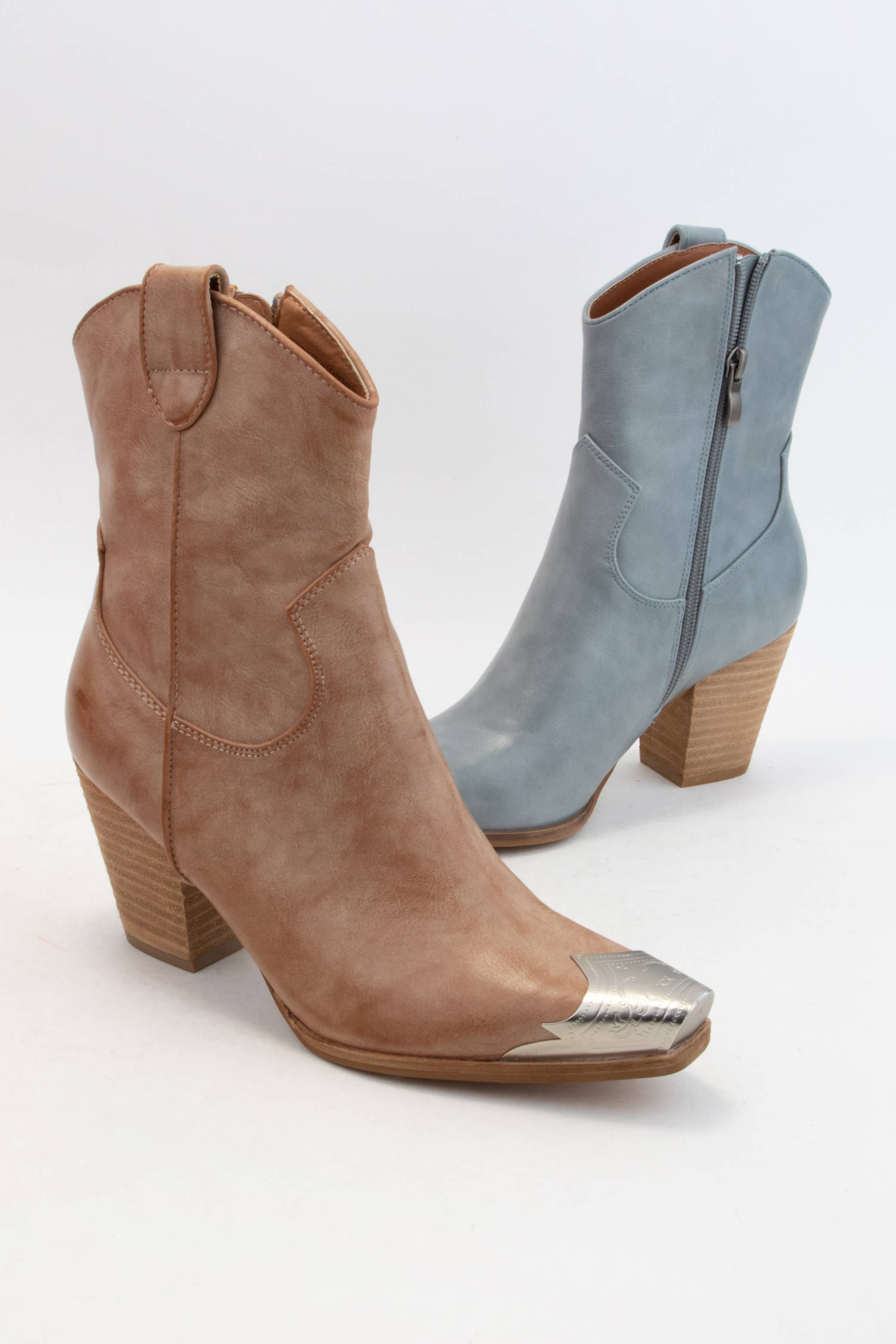 CCOCCI - Wholesale Cowboy Boots - Women's - DAKOTA METALLIC TIP TOE COWBOY BOOTS2