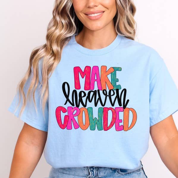 camiseta haz el cielo concurrido para venta al por mayor de Madison Avenue