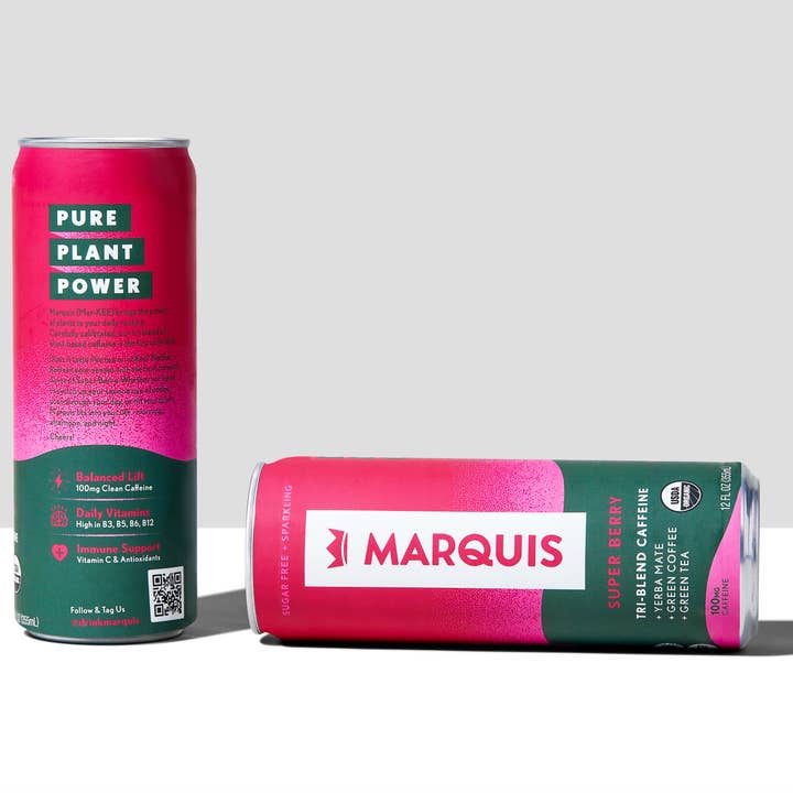 Marquis - Wholesale Sports/Energy Drink - Super Berry Sugar-Free Yerba Mate Drink