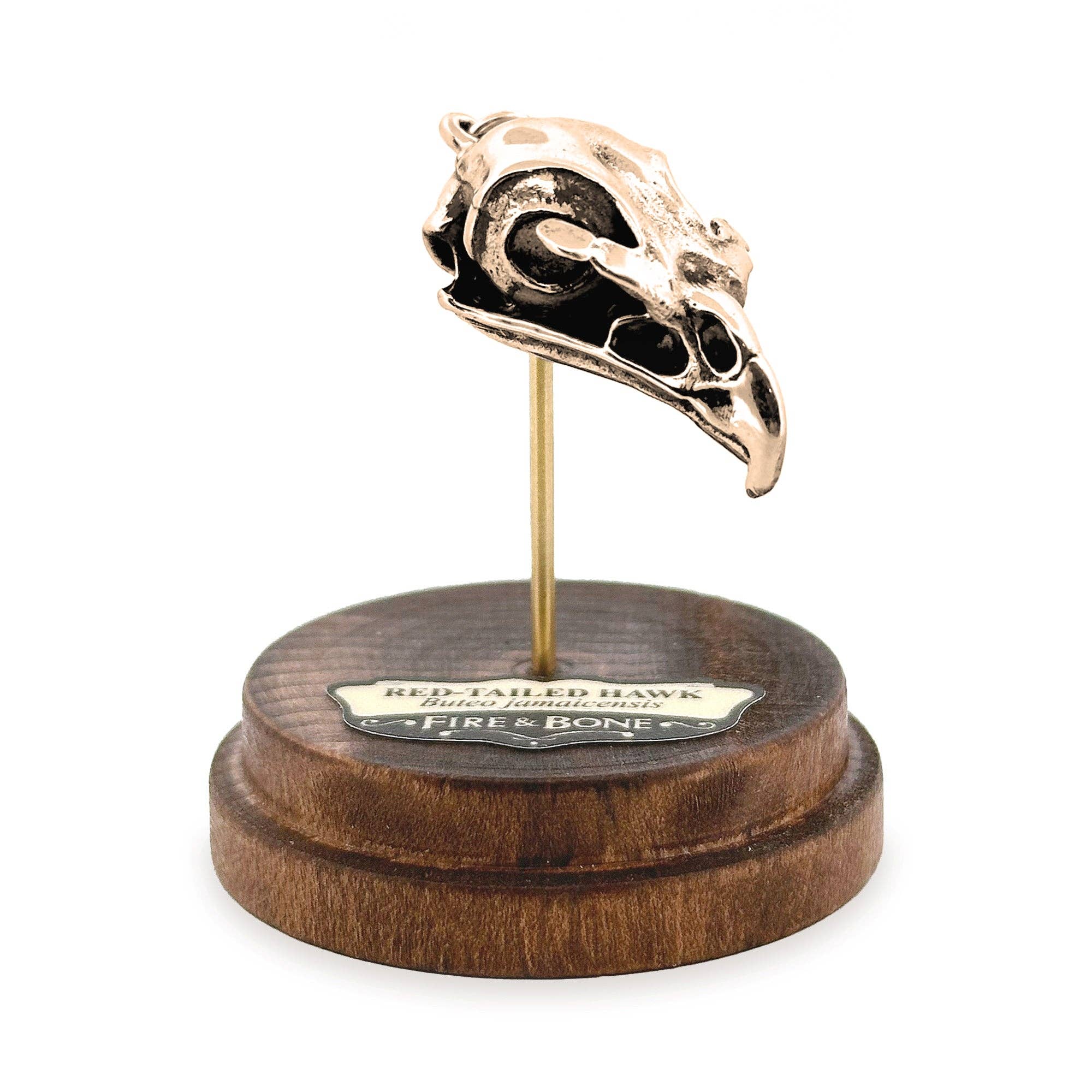 Fire & Bone - Wholesale Pendant/Charm Necklace - Red-Tailed Hawk1