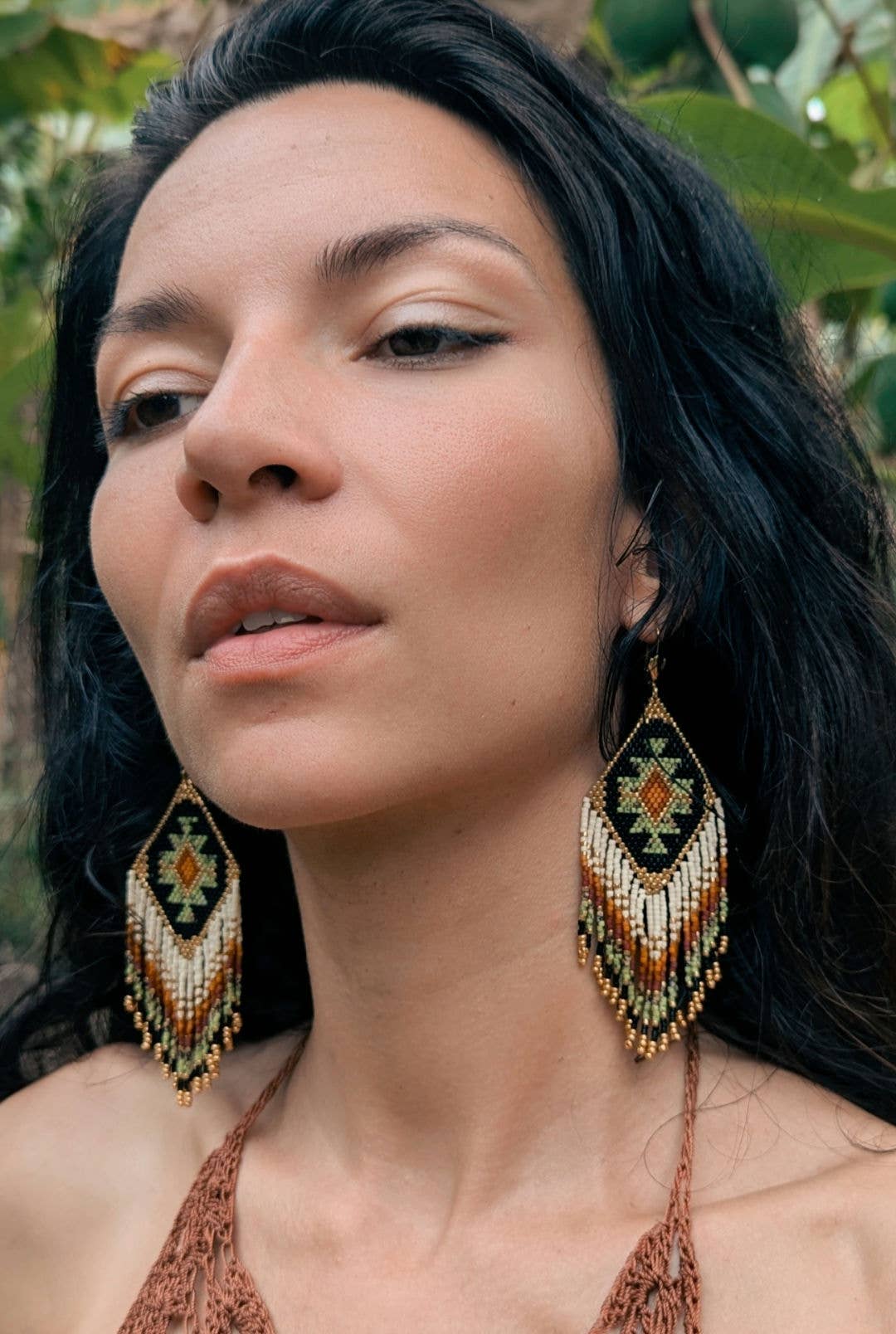 Agua del Río - Vente Boucles d'oreilles pendantes - Colombian handmade earrings - PRIMA3