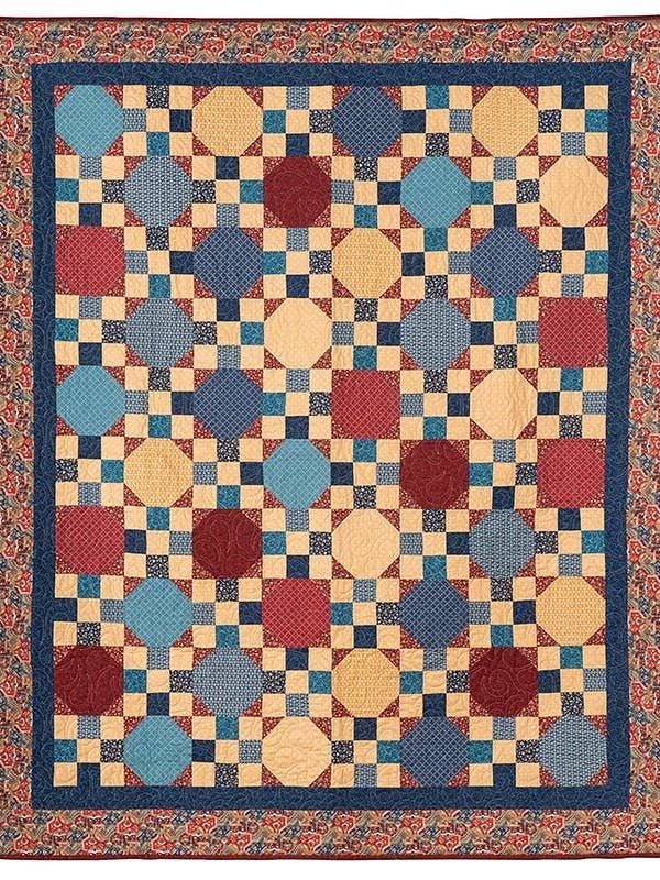 Patrón de edredón Scrapbox, tamaño grande para venta al por mayor de PhoebeMoon Designs