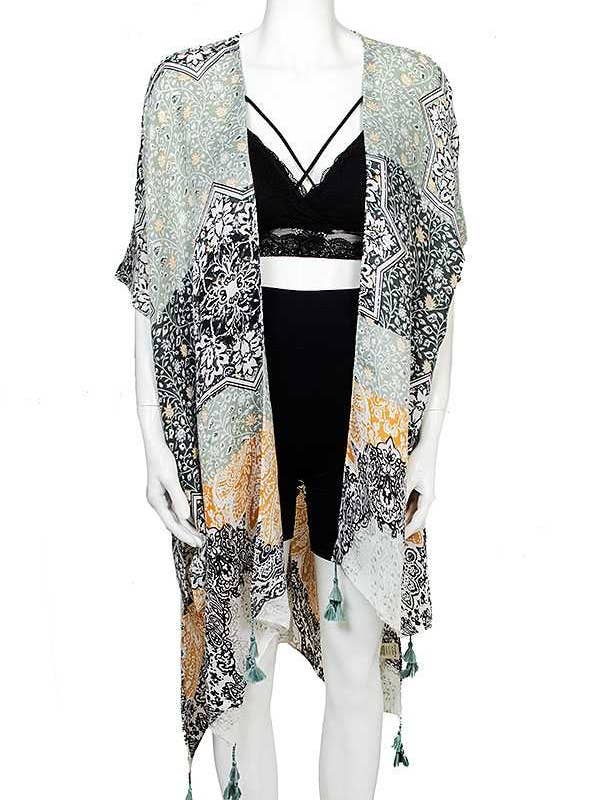 MODISCHER KIMONO MIT BLUMEN-MIX-PRINT 325 für den Großhandel von anbfashion
