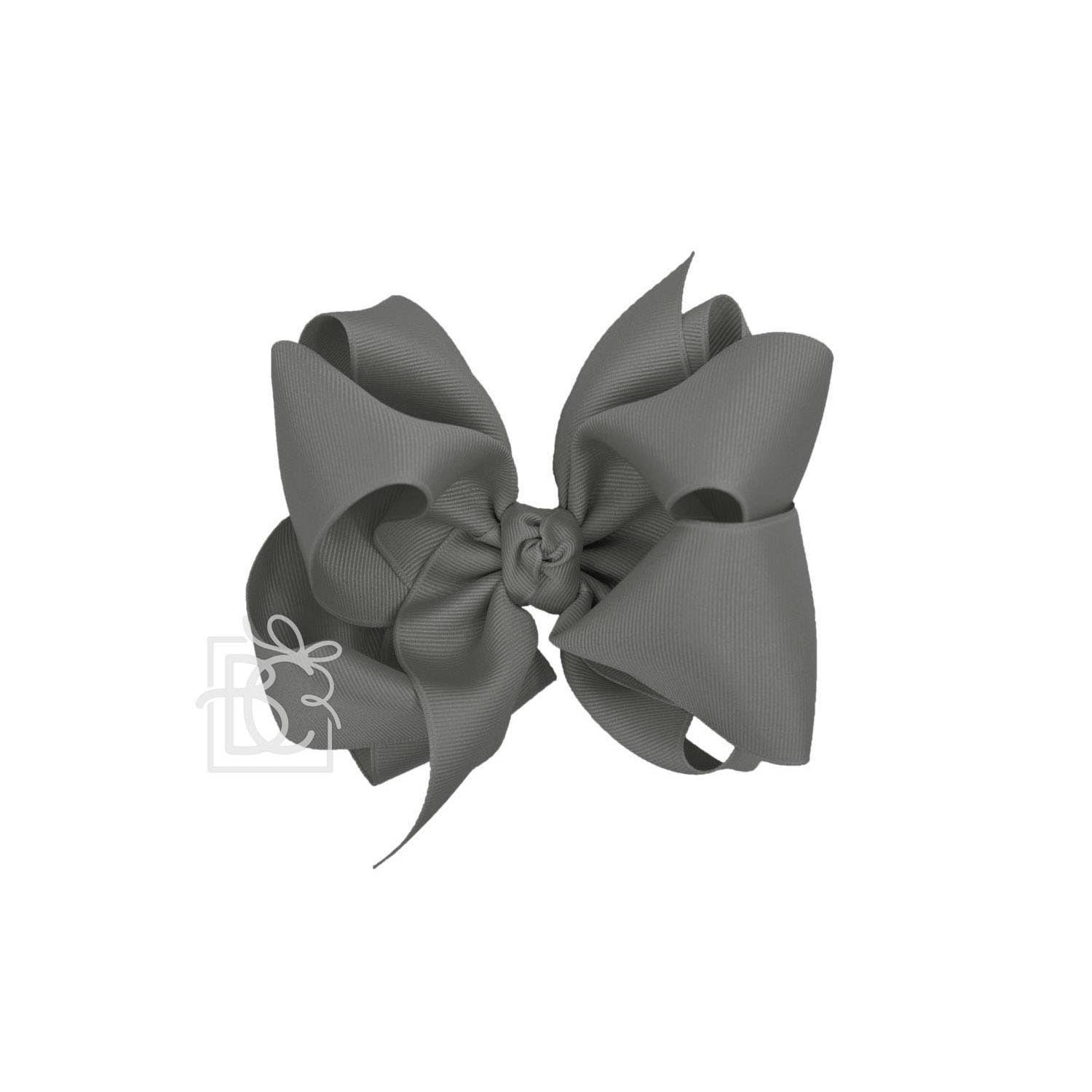 Beyond Creations, LLC - Wholesale Hair bow – Kids - MULTI-LOOP GROSGRAIN BOW ON CLIP171