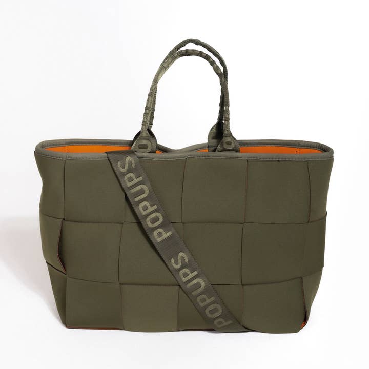 SAC À MAIN ICONE VERT SAFARI pour la vente par Pop Ups Brand