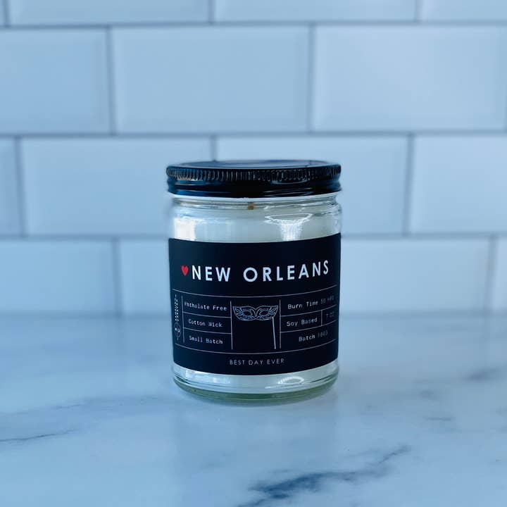 Rambling Caravan - Wholesale Jar/Filled Candle - New Orleans, LA Candle4