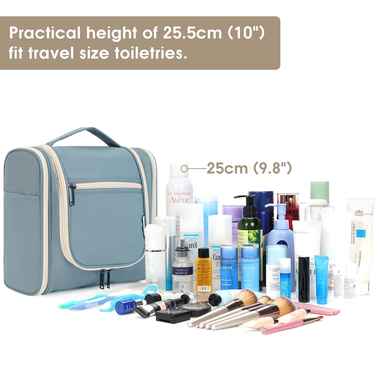 wandf - Wholesale Toiletry bag – women's - NW5126 Travel Toiletry Cosmetic Bag With Handle Women Gift78