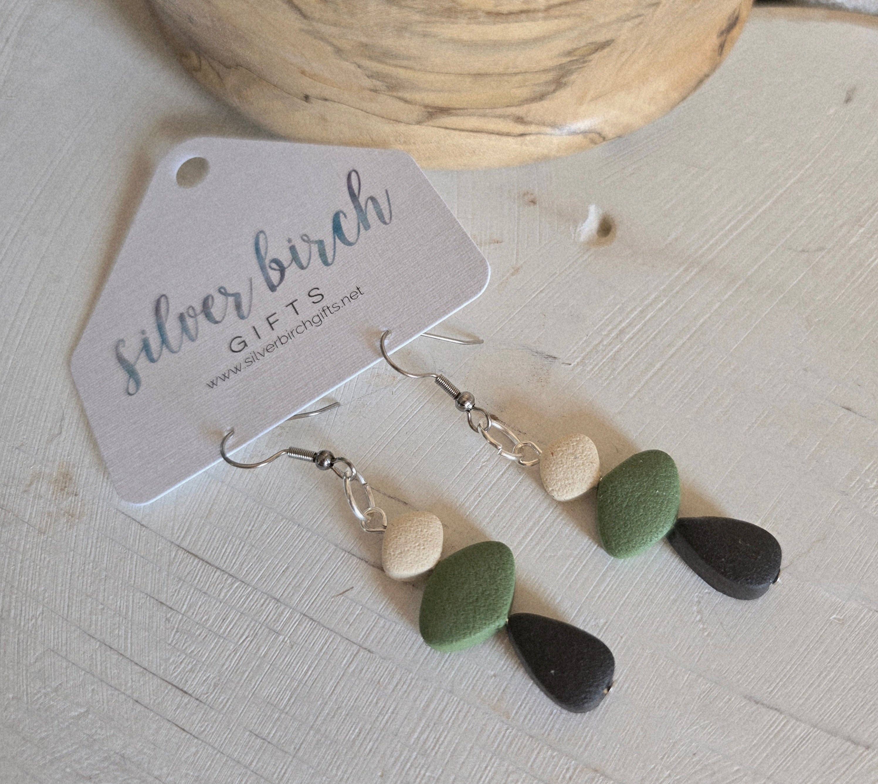 Silver Birch Designs Jewelry - Wholesale Dangle Earrings - Polymer Clay Bead Dangle0