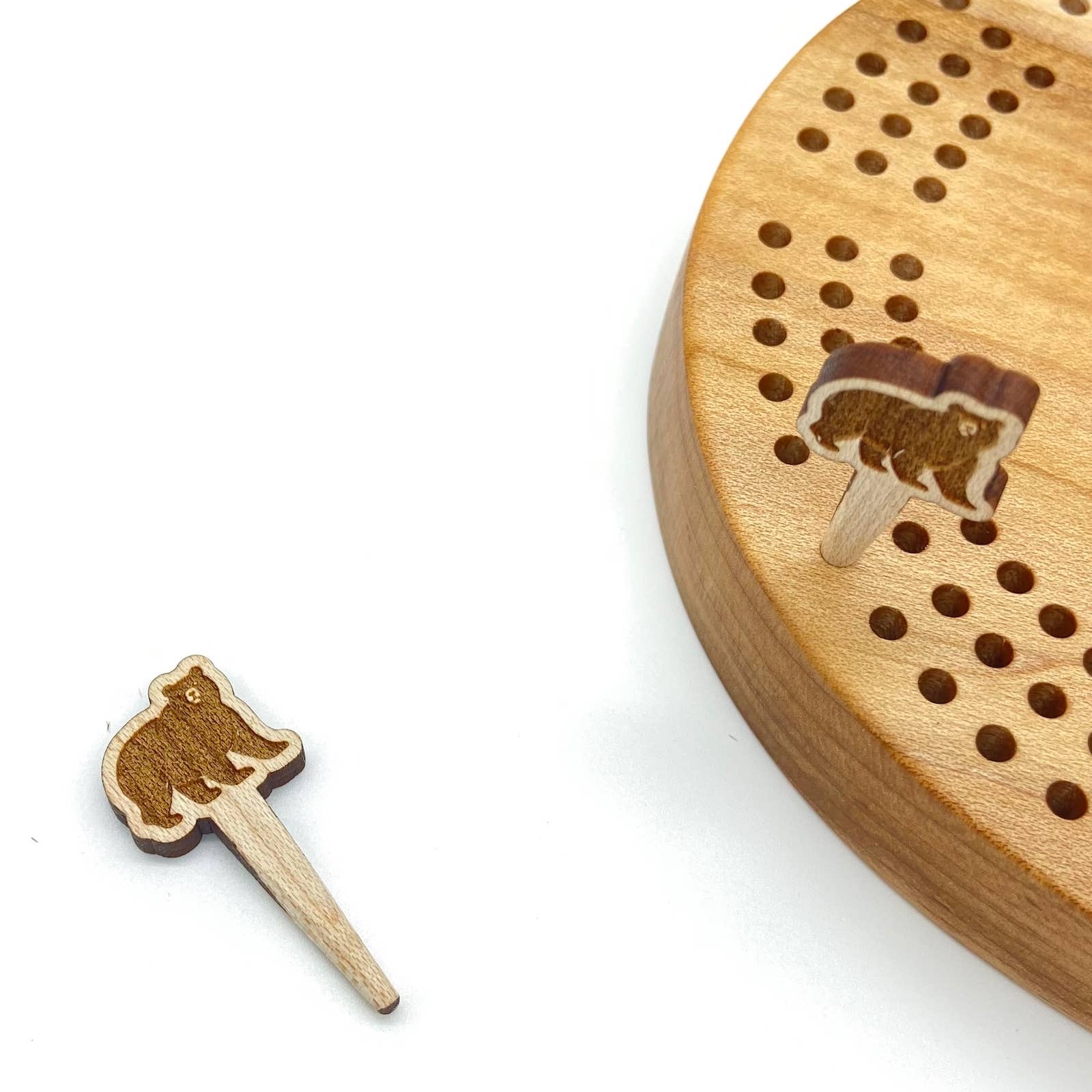 Cast & Carve - Venta al por mayor Juegos de mesa - Pinzas para cribbage, diseño de vida silvestre y cualquier diseño personalizado12