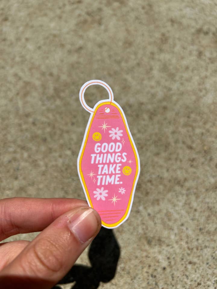 Etiqueta adhesiva Motel Key para venta al por mayor de Hannah Elise Co