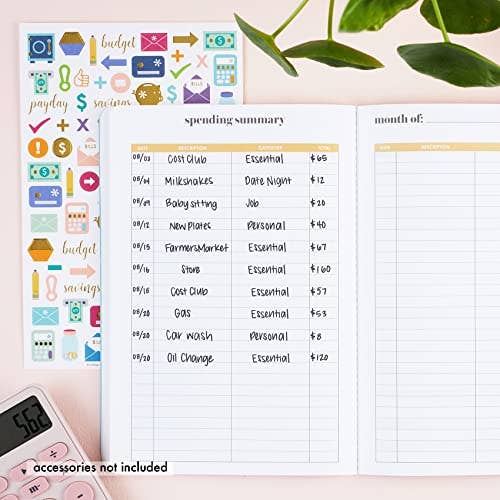 Erin Condren Design – wholesale Planner – Budget Book Petite Planner - Edition 44