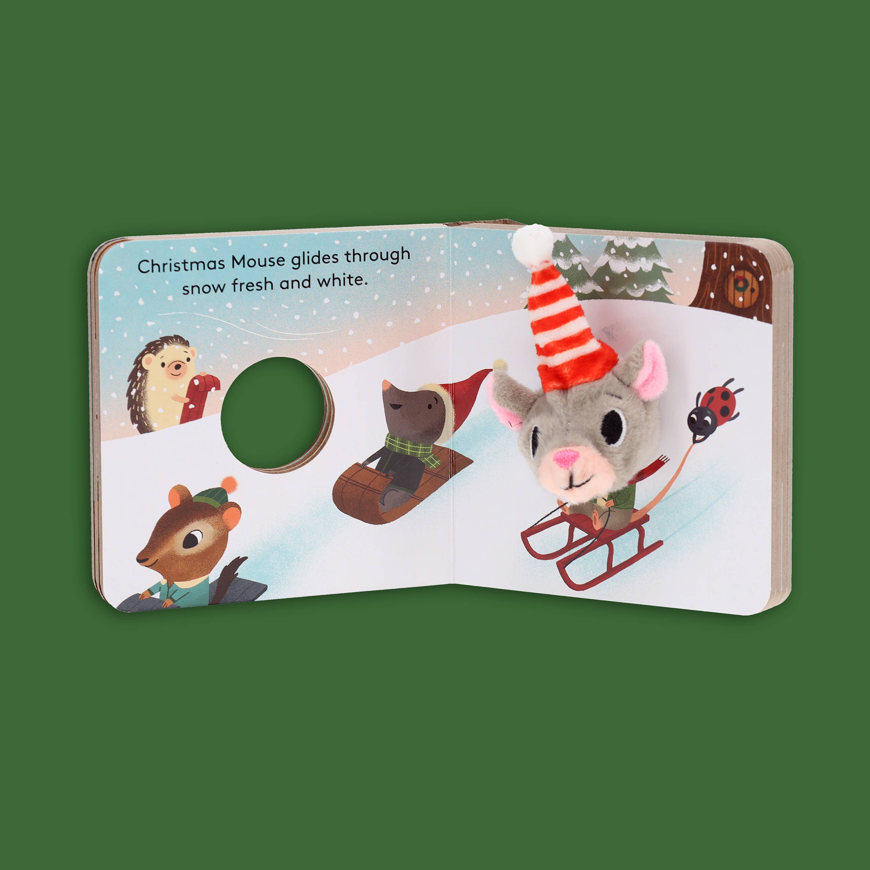 Chronicle Books - Wholesale Baby & Toddler Book (0-2) - Christmas Mouse: Finger Puppet Book3
