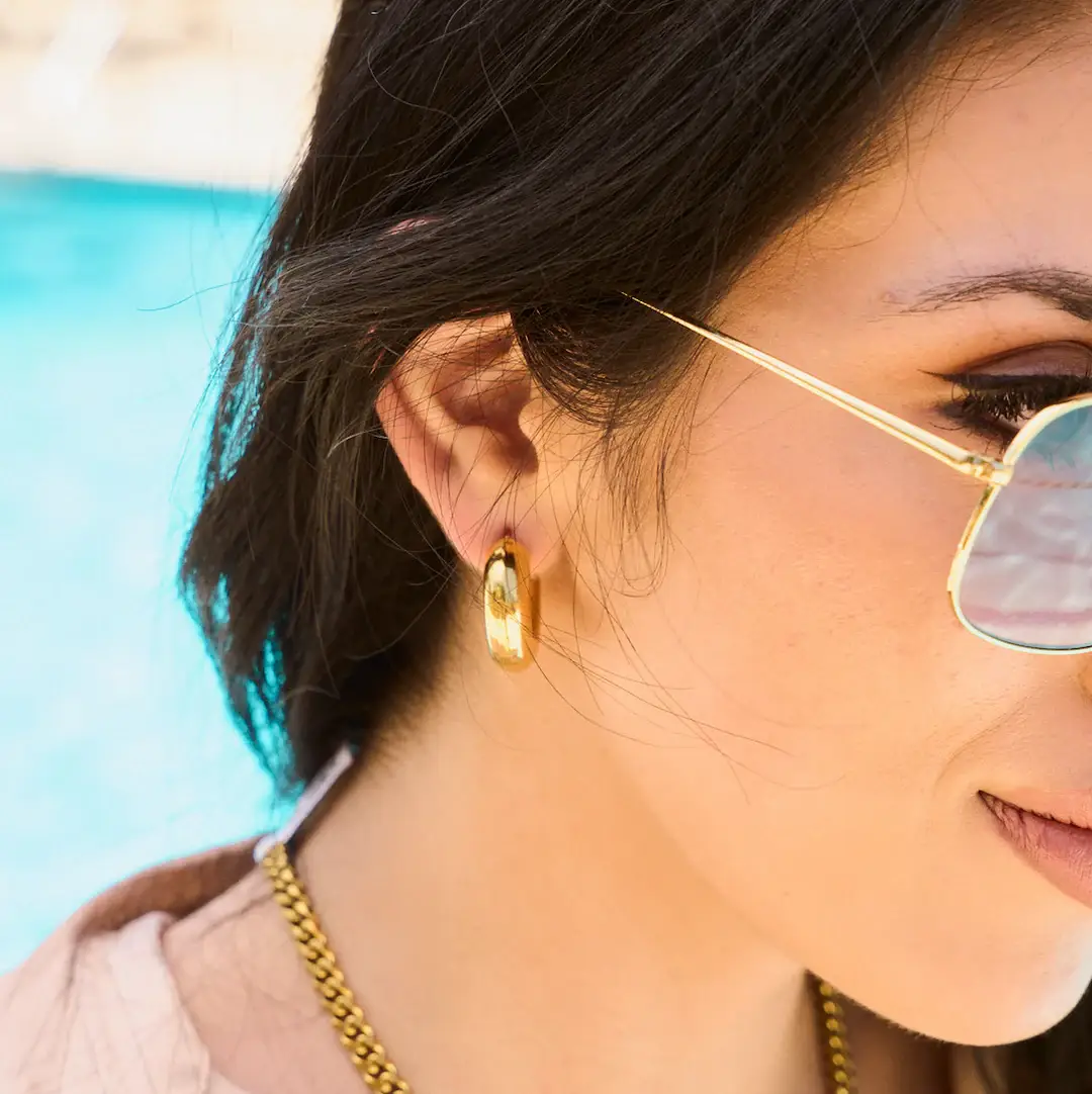 Nikki Smith Designs - Wholesale Hoop Earrings - Chunky Tube Hoops1