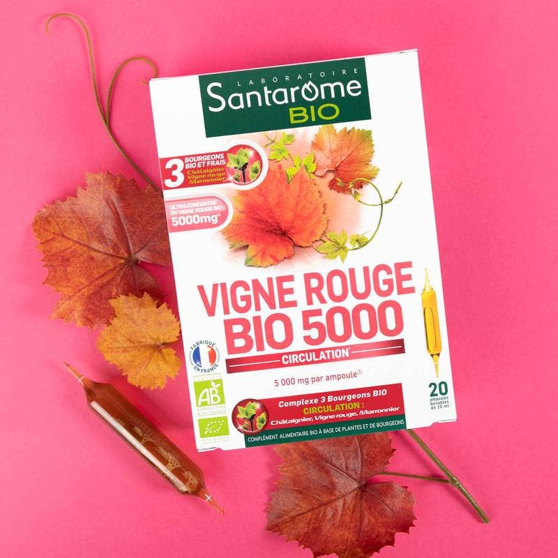 SANTAROME BIO - Wholesale Oral Supplement/Vitamin - Organic Red Vine 50003