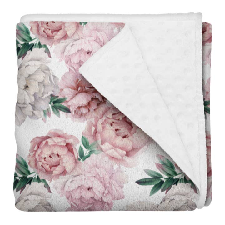 Brianna Minky Blanket for wholesale by Les Bambins