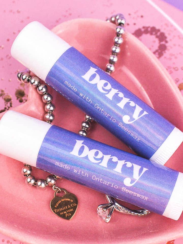 Berry Lip Balm for wholesale by Soeur Body and Candle