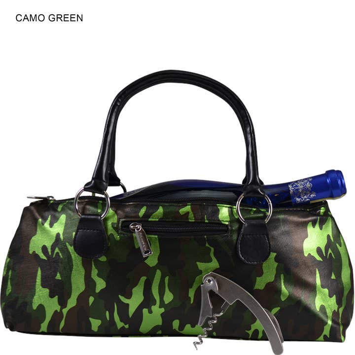 Primeware Inc. - Wholesale Wine Tote - Wine Clutch Carrier | Insulated Purse Classic Sassy