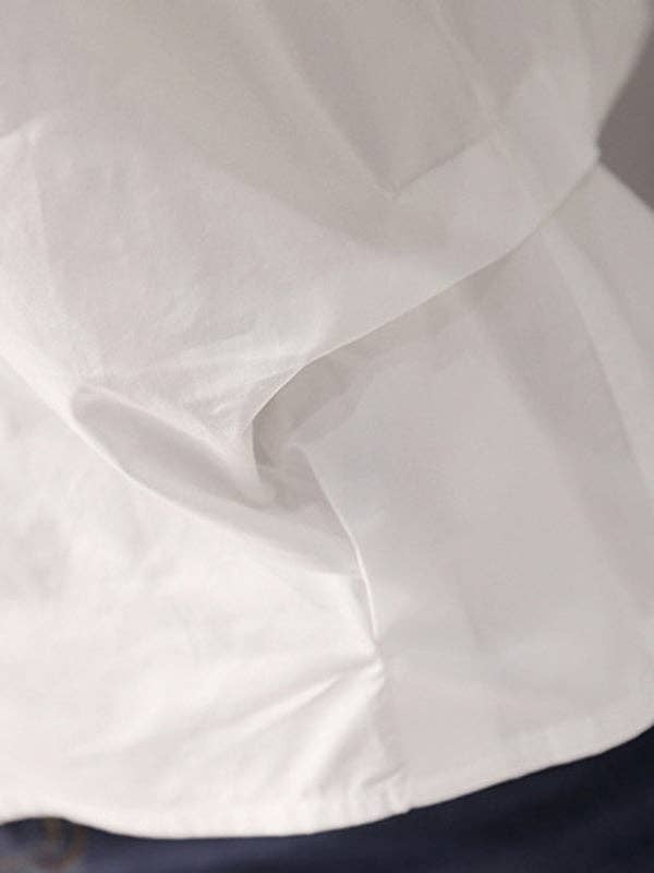 VividLux - Venta al por mayor Blusa - Mujer - Blusa Urban de color liso con cuello alto11