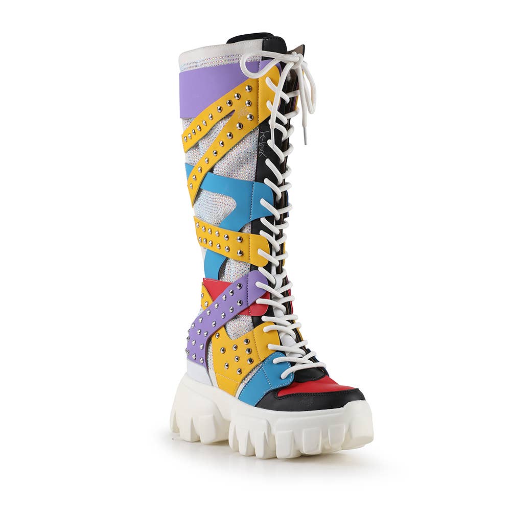 Anthony Wang - Wholesale Boots - Women's - Soursop 07- Hidden Wedge Sneaker Boots5