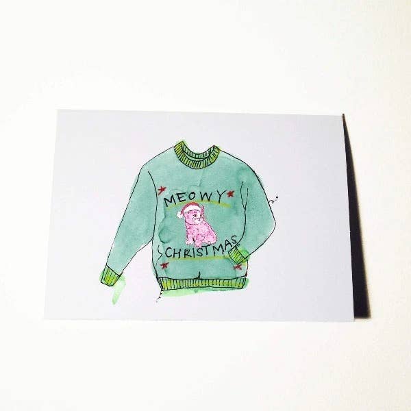 jul Cat Card for engroshandel hos ratbone skinny + the oddball club