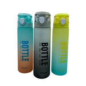 Bulk 60 Ct. Pink Ribbon Reusable BPA-Free Plastic Water Bottles
