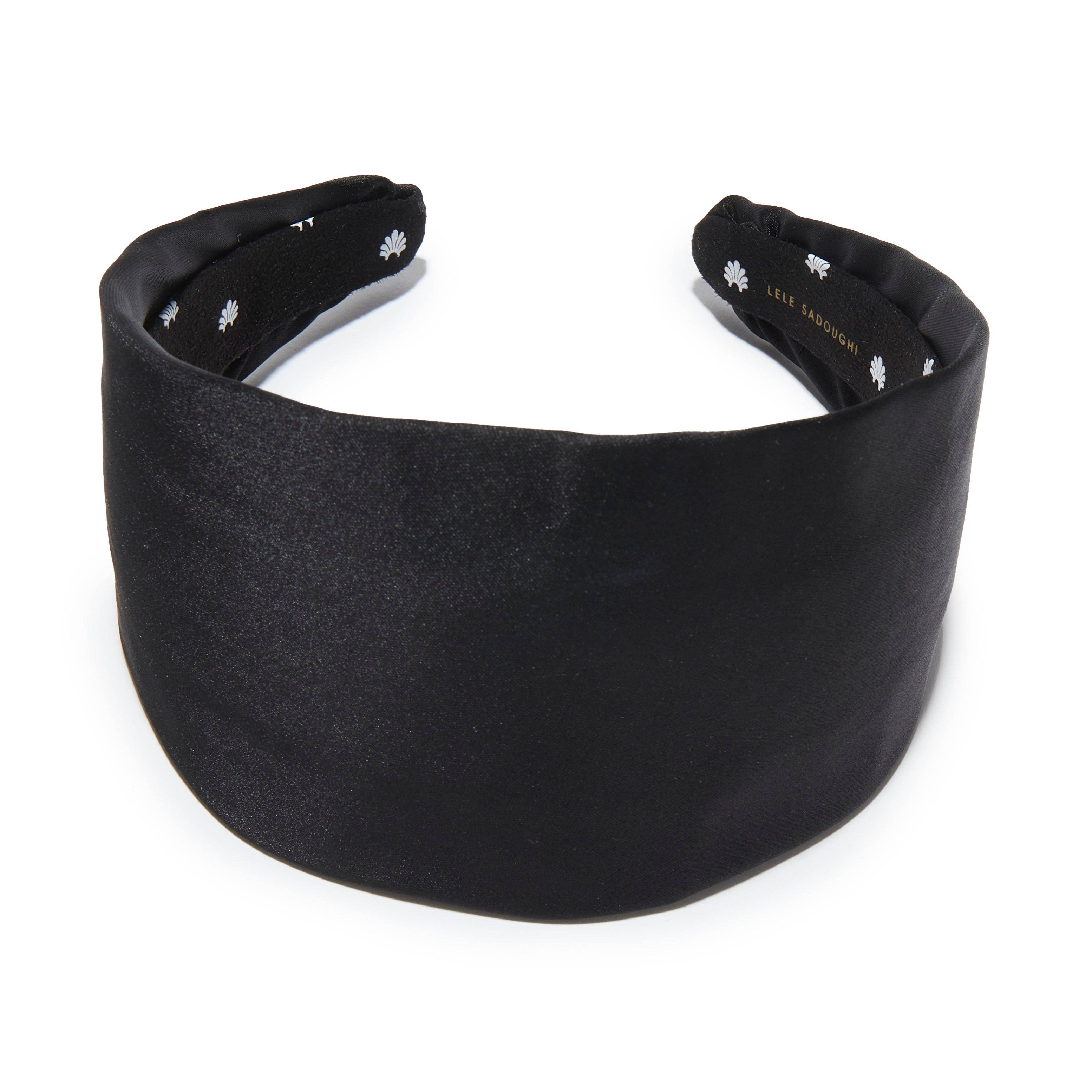 Lele Sadoughi - Wholesale Fashion Headband - Women's - JET BRIGITTE HEADBAND2