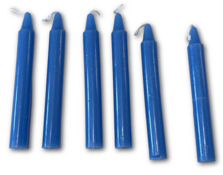 Crystal Magick Wholesale Ltd – wholesale Votive candle – Blue Spell Candles2