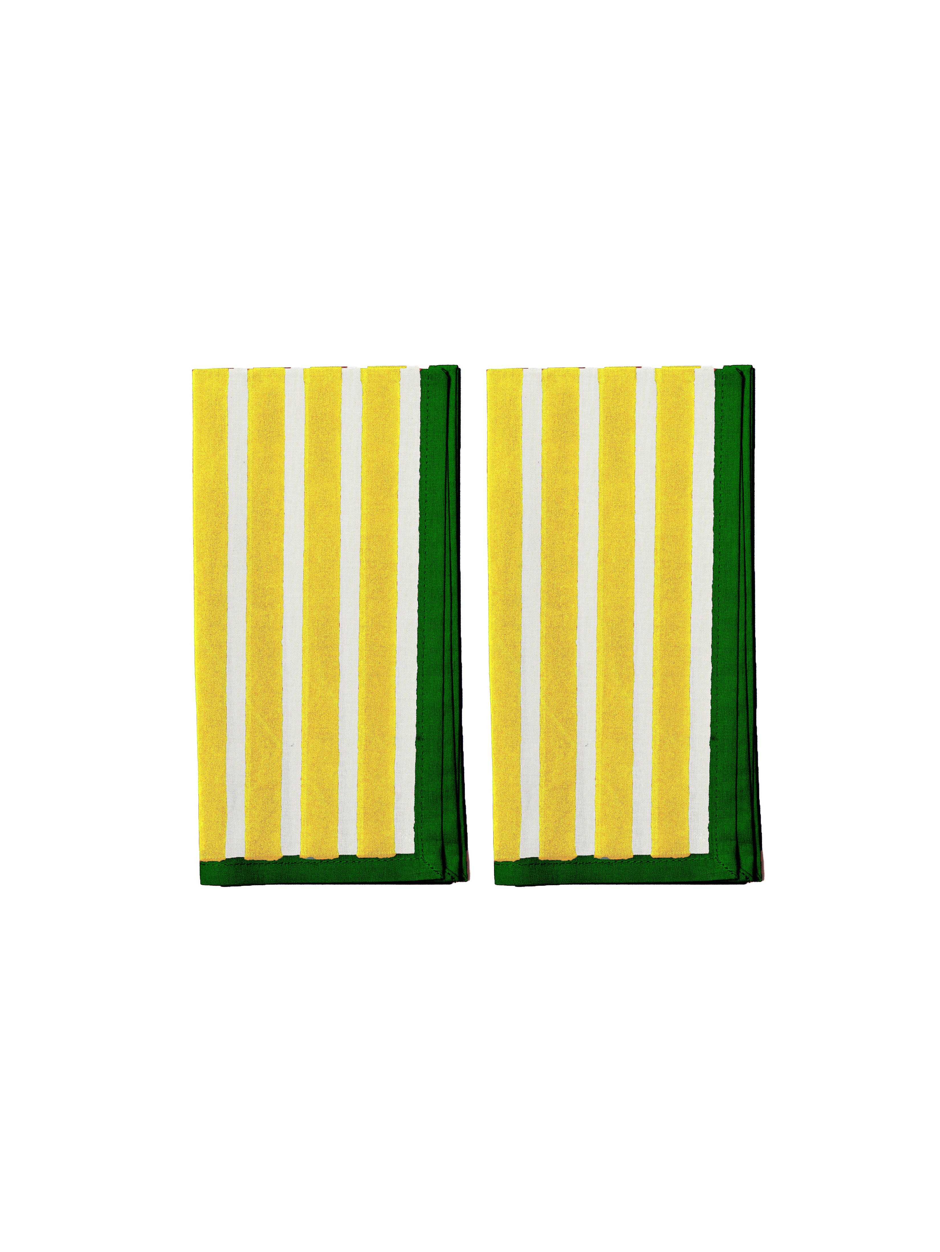 YOD&CO – wholesale Dinner & cloth napkin – Block Stripes Napkins5