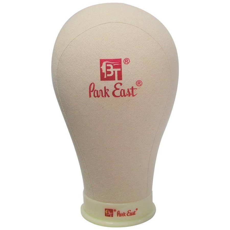 KT Supply - Wholesale Hair Accessories Set - Women's - Canvas Poly Block Mannequin Head23"0