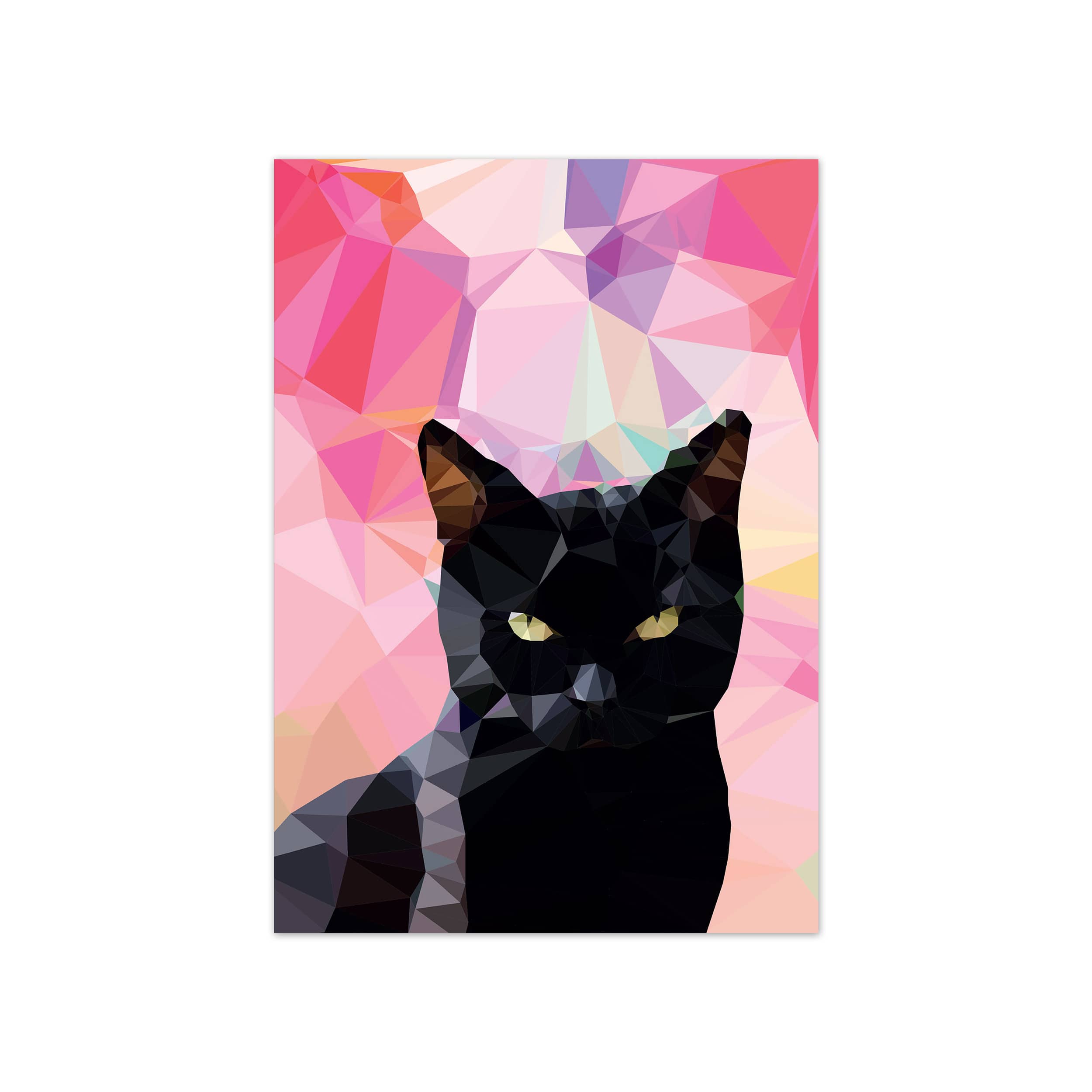 East End Prints - Greetings Cards & Postcards - Vendita all'ingrosso Cartoline - Cartolina Black Cat di Studio Cocaktoo