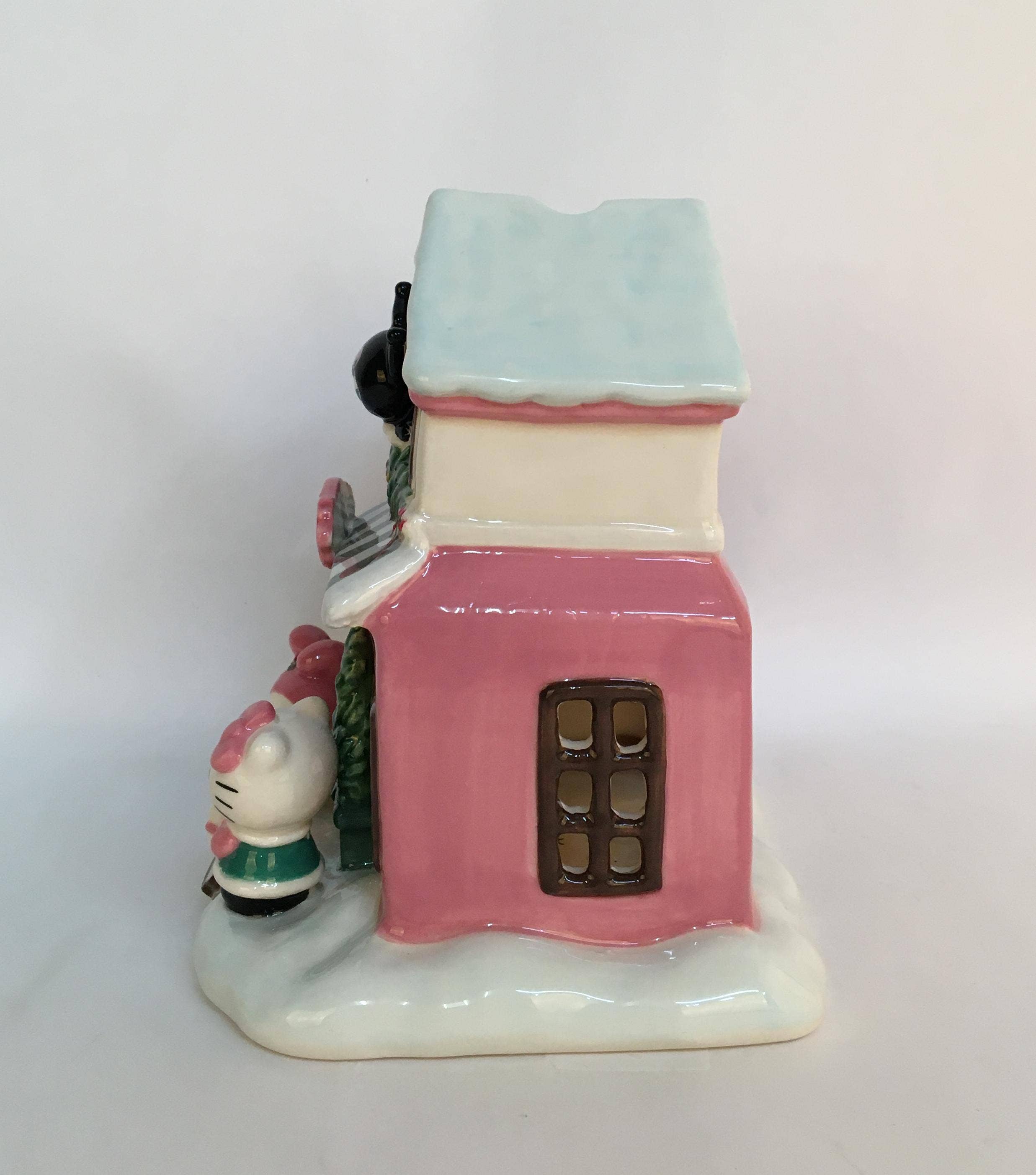 Blue Sky Clayworks - Wholesale Christmas Decoration - Kuromi's Mischievous Mistletoe Candle House
1