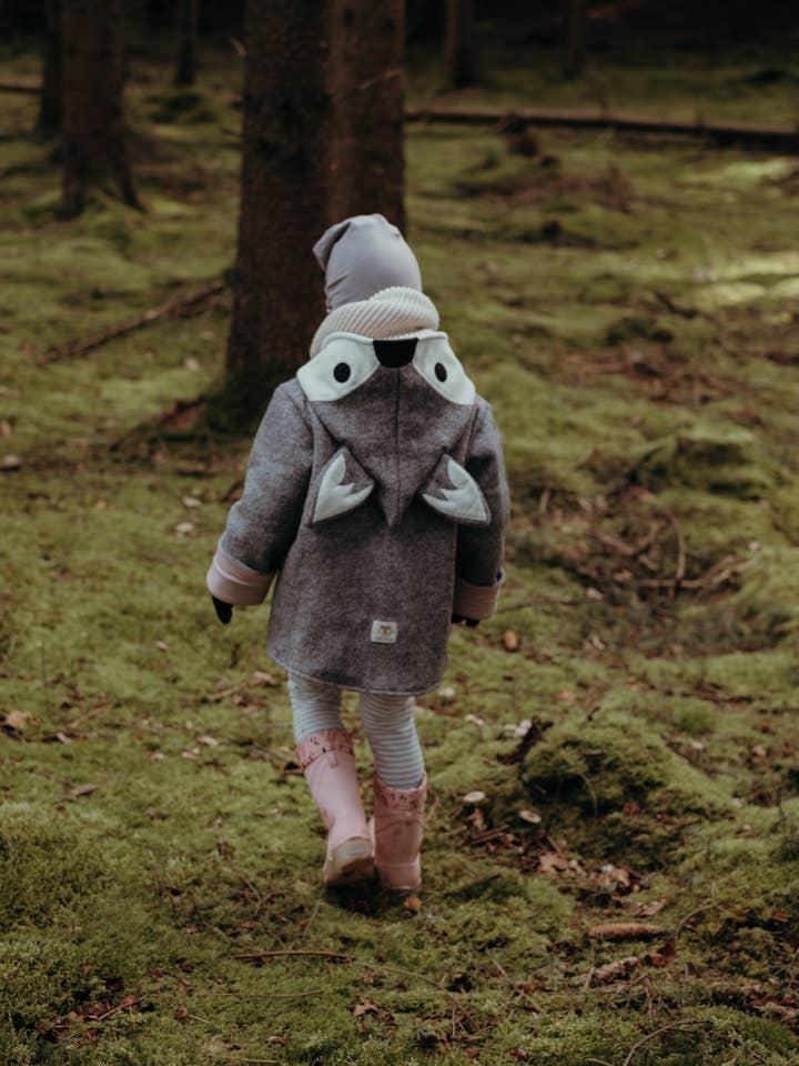 Giacca da trekking Fox «Grey & Pink» pronta per la spedizione immediata - Milli Wonka per la vendita all'ingrosso da parte di Milli Wonka