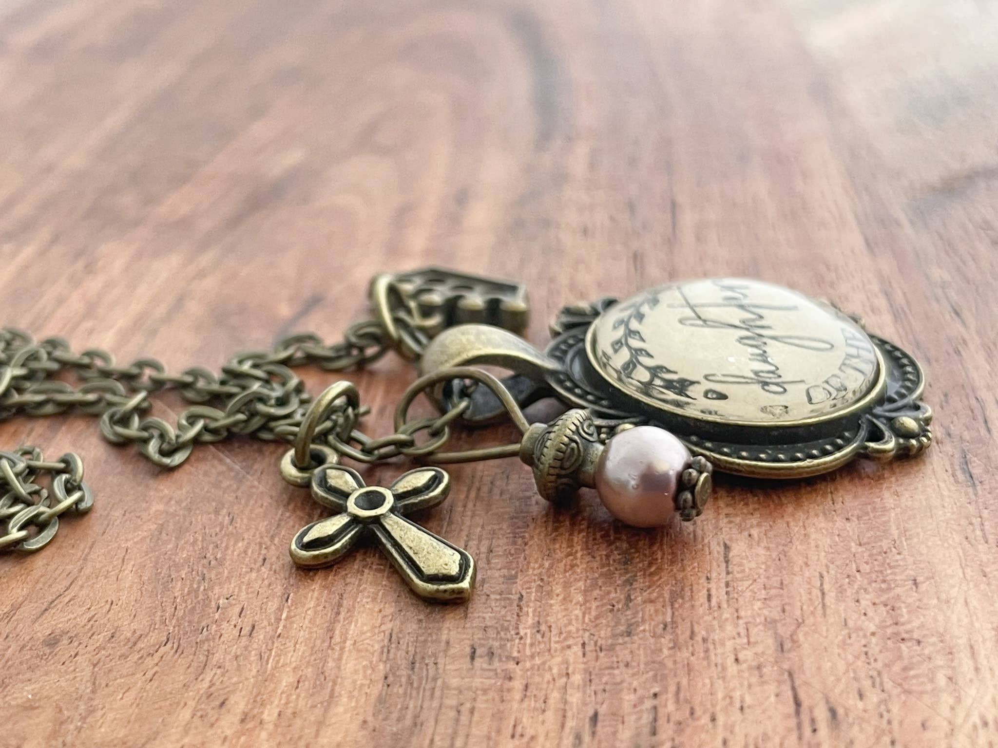 Ivy Barn Designs - Wholesale Pendant/Charm Necklace - Daughter of the King Necklace Christian jewelry gift3